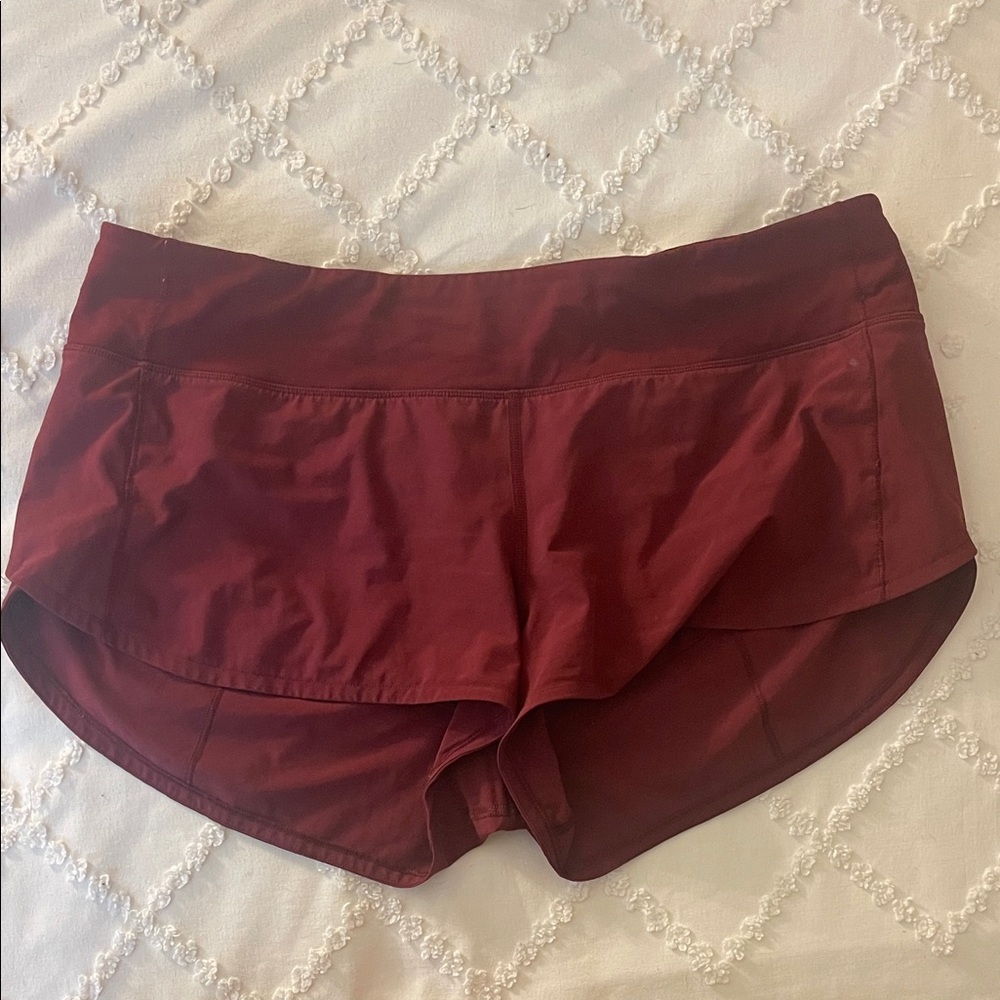 lululemon speed up short 2.5 low rise